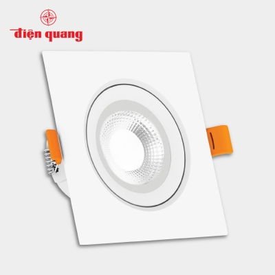 Bộ đèn LED downlight Điện Quang ĐQ LRD11 09765 120 (9W daylight, vuông, 4.7inch)