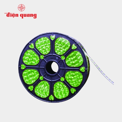 Đèn LED dây Điện Quang LSL01C 6G IP65 (6W/m, IP65, xanh lá)