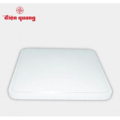 Bộ đèn LED ốp trần cao cấp Điện Quang ĐQ LEDCCL19 60Dim (60W 530x530x73mm điều khiển độ sáng và màu bằng remote)