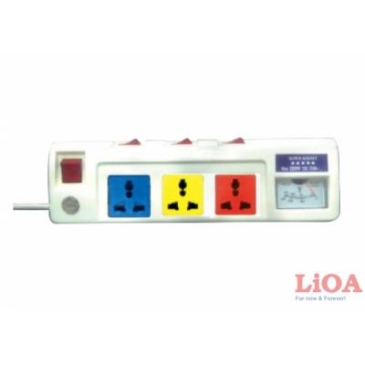 Ổ cắm kéo dài công suất lớn 3 ổ