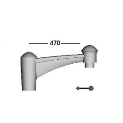 Tay Gắn Cột 1 Đèn Lioa TCHD400-1