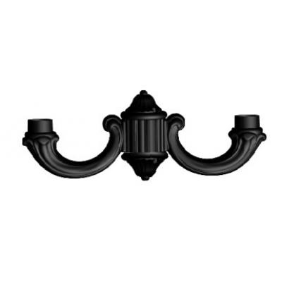 Tay Gắn Tường 2 Đèn Lioa TTCD2B