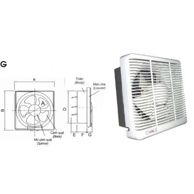 Quạt hút tường EVF30B2