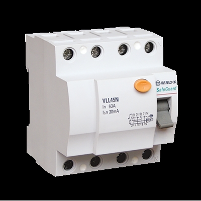 Cầu dao chống dòng rò 4P 32A Sino VLL45N/4032/030