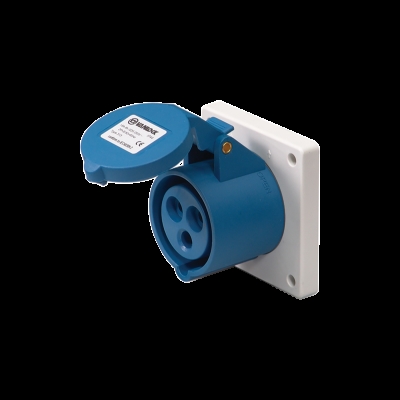 Ổ Cắm Công Nghiệp Âm Dạng Thẳng Sino IP44