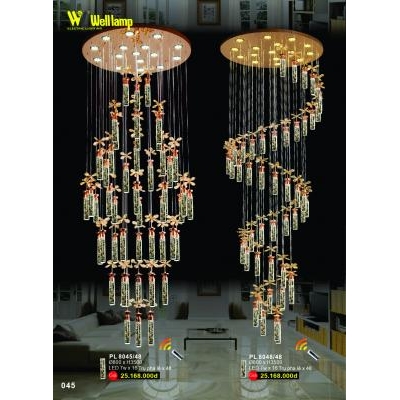 Đèn Led Pha Lê Cao Cấp PL 8045/48 - 8048/48