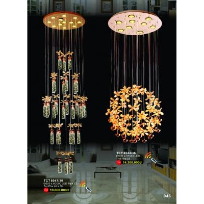 Đèn Led Pha Lê Cao Cấp TCT 8044/36 - 8047/30