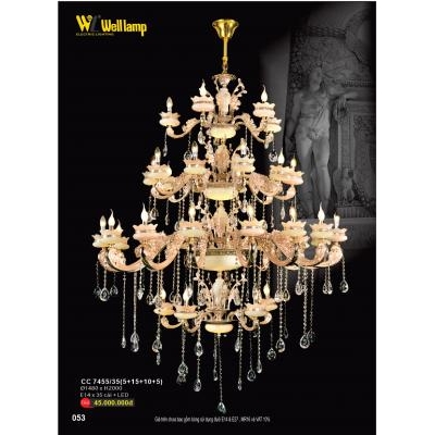 Đèn Chùm Pha Lê Cao Cấp CC 7455/35