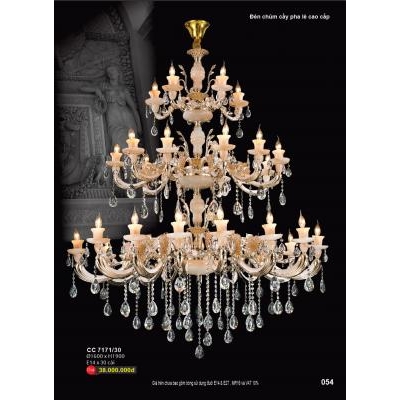 Đèn Chùm Pha Lê Cao Cấp CC 7171/30