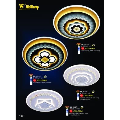 Đèn Mâm Led Hiện Đại Cao Cấp ML 9454-55-56-57