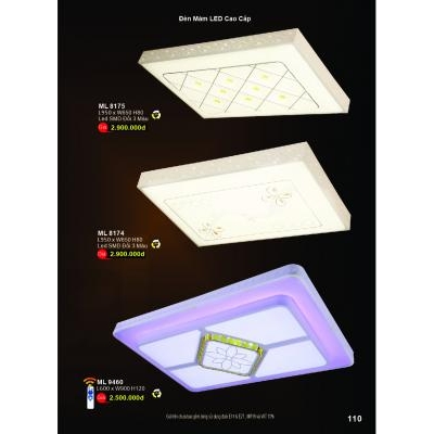 Đèn Mâm Led Hiện Đại Cao Cấp ML 8174-75 - 9460