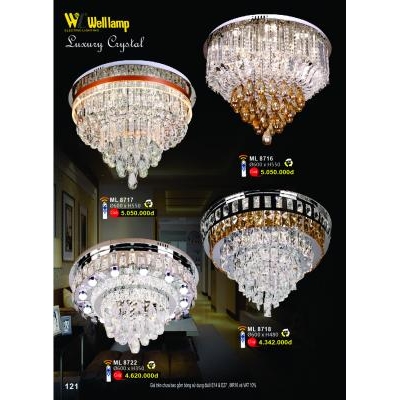 Đèn Mâm Led Hiện Đại Cao Cấp ML 8716-17-18-22