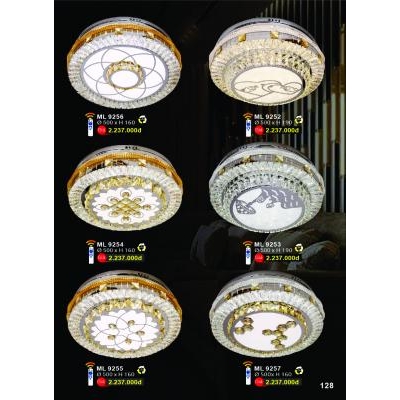 Đèn Mâm Led Hiện Đại Cao Cấp ML 9252-53-54-55-56-57