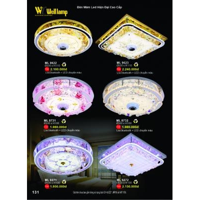 Đèn Mâm Led Hiện Đại Cao Cấp ML 9622-23 - 8731-32 - 9271-72