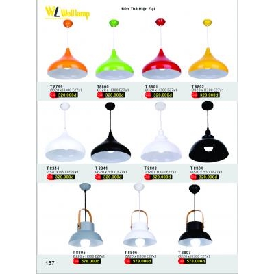 Đèn Thả Led Hiện Đại Cao Cấp T 8799-8800-8801-8802