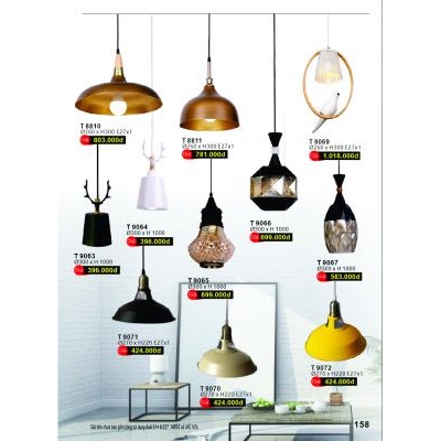 Đèn Thả Led Hiện Đại Cao Cấp T 8810-8811-9063-9064-9065-9066