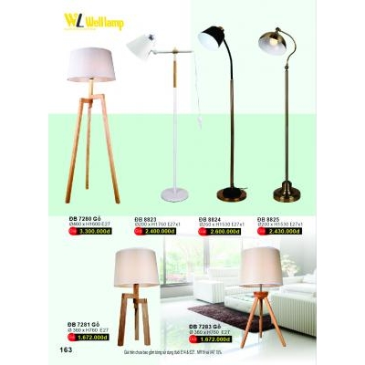Đèn Cây Đứng ĐB 7280-7281-7283-8823-8824-8825
