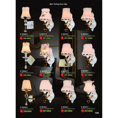 Đèn Tường Led Cao Cấp V 8937-8938-8939-8940