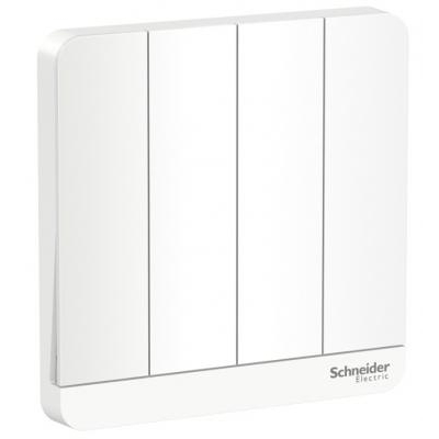 Bộ 4 Công Tắc 1 Chiều E8334L1LED WE G19